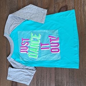 Girls Xersion 3/4 Length Sleeve T-Shirt